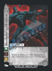 Recovered from Defeat FOIL